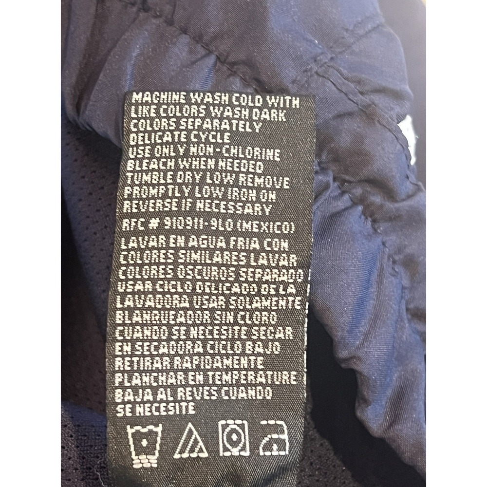 Starter Mens Blue long sleeved windbreaker L - Picture 6 of 6